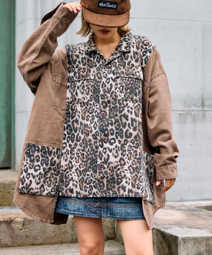 【チャオパニックティピー/CIAOPANIC TYPY】の【etsinta/エシンタ】リメイク切り替えオーバージャケット インテリア・キッズ・メンズ・レディースファッション・服の通販 founy(ファニー) https://founy.com/ ファッション Fashion レディースファッション Fashion for Women アウター Coat / Outerwear Collection レディースジャケット・軽アウター Jackets アシンメトリー Asymmetrical Style コレクション Collection, Seasonal Line ショート Short, Short Length ジャケット Jacket, Outerwear デニム Denim, Jeans Material 無地 Plain, Solid Color リメイク Remake, Reconstructed おすすめ Recommended / Our Picks |ID: prp329100004765276 ipo3291000000034499405