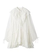 【スナイデル/SNIDEL】のコットンレースBOHOチュニック WHT[001]|ID:prp329100004765298