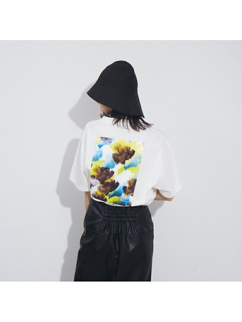 【ノミネ/NOMINE】のオリジナルロゴプリントTシャツ インテリア・キッズ・メンズ・レディースファッション・服の通販 founy(ファニー) 　ファッション　Fashion　レディースファッション　Fashion for Women　トップス・カットソー　Cut & Sew Tops　シャツ・ブラウス・オフィスカジュアル　Elegant Blouses & Button-Ups　ロングTシャツ・Tシャツ　Longline T-Shirts & Tees　おすすめ　Recommended / Our Picks　バランス　Balance, Style Balance　パターン　Pattern, Design Print　パープル　Purple, Violet　フロント　Front, Front Design　プリント　Print, Printed Pattern　ルーズ　Loose, Oversized　夏　Summer　無地　Plain, Solid Color　ホワイト系その他1|ID: prp329100004765312 ipo3291000000034499657