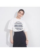 【ノミネ/NOMINE】のオリジナルロゴプリントTシャツ 人気、トレンドファッション・服の通販 founy(ファニー) ファッション Fashion レディースファッション Fashion for Women トップス・カットソー Cut & Sew Tops シャツ・ブラウス・オフィスカジュアル Elegant Blouses & Button-Ups ロングTシャツ・Tシャツ Longline T-Shirts & Tees おすすめ Recommended / Our Picks バランス Balance, Style Balance パターン Pattern, Design Print パープル Purple, Violet フロント Front, Front Design プリント Print, Printed Pattern ルーズ Loose, Oversized 夏 Summer 無地 Plain, Solid Color thumbnail ホワイト系その他3|ID: prp329100004765312 ipo3291000000034499659