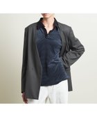 【ユナイテッドアローズ/UNITED ARROWS】のATTISESSION ツイル ノーカラー ジャケット DK.GRAY|ID: prp329100004765340 ipo3291000000034499936