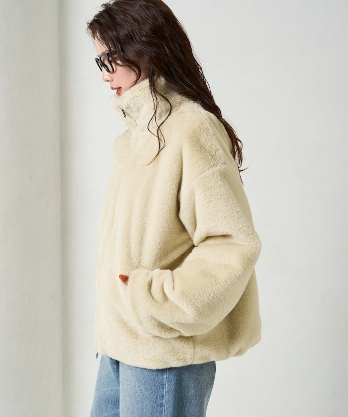 【フリークスストア/FREAK'S STORE】のボリューム ファー ショート コート【限定展開】【限定展開】 25AW 人気、トレンドファッション・服の通販 founy(ファニー) 　ファッション　Fashion　レディースファッション　Fashion for Women　アウター　Coat / Outerwear Collection　コート・ロングコート・ピーコート　Long Coats, Peacoats & More　2025年　2025　2025-2026秋冬・A/W　Autumn/Winter 2025–26 AW25–26　冬　Winter / This Winter　キルティング　Quilted, Quilting　ショート　Short, Short Length　スタンド　Stand Collar, Upright Stand　バランス　Balance, Style Balance　A/W・秋冬　Autumn/Winter　 other-1|ID: prp329100004765341 ipo3291000000034499945