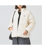 【ビームス ウイメン/BEAMS】のFRED PERRY / Raglan Sleeve Padded Jacket ECRU|ID: prp329100004765345 ipo3291000000034725991