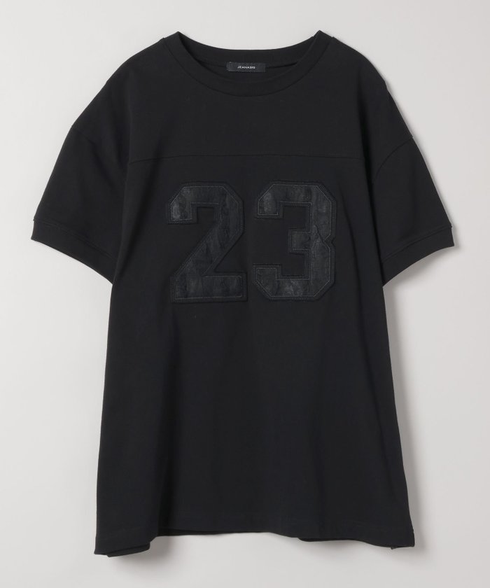 【ジーナシス/JEANASiS】のレースエンブレムナンバリングTEE インテリア・キッズ・メンズ・レディースファッション・服の通販 founy(ファニー) https://founy.com/ ファッション Fashion レディースファッション Fashion for Women おすすめ Recommended / Our Picks カットソー Cut and Sewn Top トレンド Trend, Trending Now フェミニン Feminine, Girly フレア Flare, Flared ボトム Bottoms, Lower Wear レース Lace, Lace Fabric |ID: prp329100004765378 ipo3291000000034500300