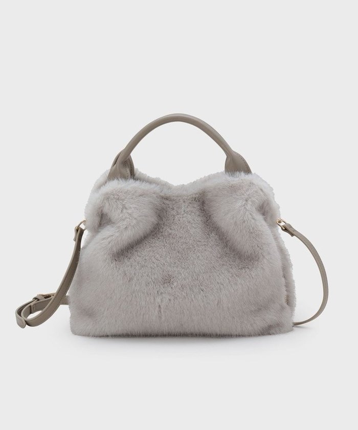 【アンタイトル/UNTITLED】のミニフェイクファーショルダー インテリア・キッズ・メンズ・レディースファッション・服の通販 founy(ファニー) https://founy.com/ ファッション Fashion レディースファッション Fashion for Women ギフト プレゼント Gift / Present ストレート Straight, Straight Cut スマート Smart, Elegant フェイクファー Faux Fur, Imitation Fur ポケット Pocket, Pocket Detail メタル Metal, Metal Parts ワンポイント One Point, Statement Accent 冬 Winter / This Winter |ID: prp329100004765383 ipo3291000000034579157