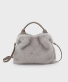 【アンタイトル/UNTITLED】のミニフェイクファーショルダー グレー|ID: prp329100004765383 ipo3291000000034579158