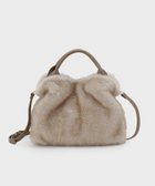 【アンタイトル/UNTITLED】のミニフェイクファーショルダー ベージュ|ID: prp329100004765383 ipo3291000000034579159