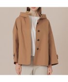 【マッキントッシュ ロンドン/MACKINTOSH LONDON】の【婦人画報掲載】【ROSLEY/ロズリー】コットンチェックダブルクロスフーデットコート ベージュ|ID: prp329100004765392 ipo3291000000034500518