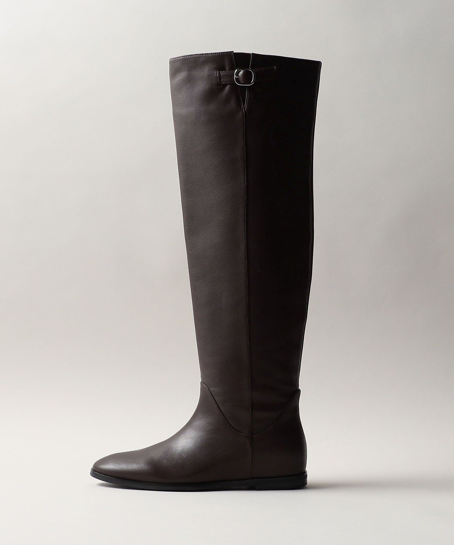 【ユナイテッドアローズ/UNITED ARROWS】のサイドトップベルト ロングブーツ15↑ インテリア・キッズ・メンズ・レディースファッション・服の通販 founy(ファニー) 　ファッション　Fashion　レディースファッション　Fashion for Women　ベルト&ウエストマーク　Belts & Waist Accessories　スタイリッシュ　Stylish, Fashionable　フラット　Flat, Flat Shoes　ルーズ　Loose, Oversized　ロング　Long, Long-Length　アウトレット　Outlet / Clearance　おすすめ　Recommended / Our Picks　DK.BROWN|ID: prp329100004765399 ipo3291000000034601763