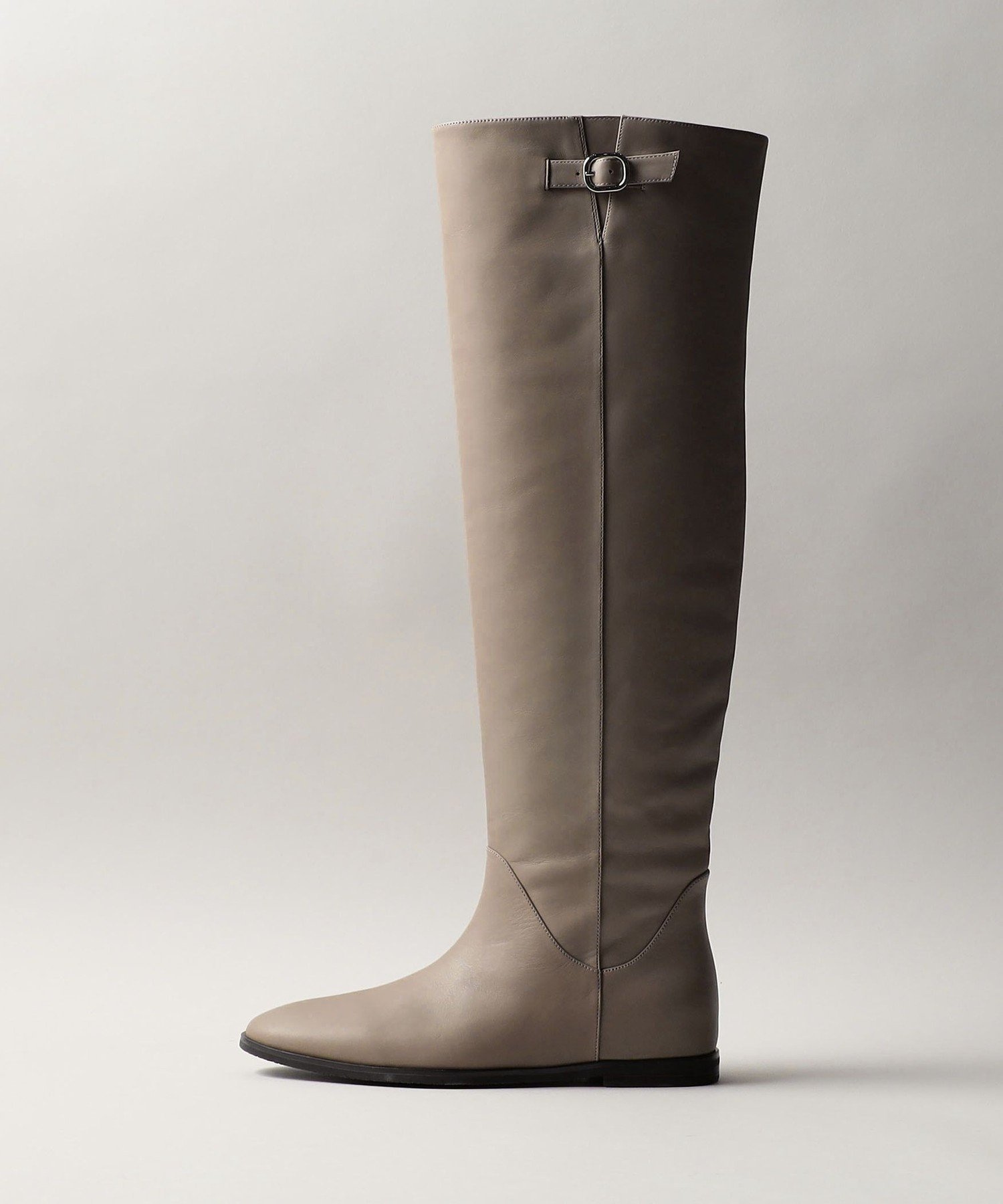 【ユナイテッドアローズ/UNITED ARROWS】のサイドトップベルト ロングブーツ15↑ インテリア・キッズ・メンズ・レディースファッション・服の通販 founy(ファニー) 　ファッション　Fashion　レディースファッション　Fashion for Women　ベルト&ウエストマーク　Belts & Waist Accessories　スタイリッシュ　Stylish, Fashionable　フラット　Flat, Flat Shoes　ルーズ　Loose, Oversized　ロング　Long, Long-Length　アウトレット　Outlet / Clearance　おすすめ　Recommended / Our Picks　BEIGE|ID: prp329100004765399 ipo3291000000034601765