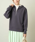 【アー ヴェー ヴェー/a.v.v】のハーフジップフーディー ダークグレー|ID: prp329100004765470 ipo3291000000034663637