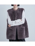【ミースロエ/MIESROHE】のノーカラーエコファーベスト 人気、トレンドファッション・服の通販 founy(ファニー) 雑誌掲載アイテム Magazine Picks & Fashion Features ファッション雑誌 Fashion Magazines ストーリィ STORY オッジ Oggi ファッション Fashion レディースファッション Fashion for Women アウター Coat / Outerwear Collection トップス・カットソー Cut & Sew Tops ベスト&ジレ / 重ね着スタイル Vests & Gilets 10月号 October Issue 12月号 December Issue スマート Smart, Elegant フロント Front, Front Design ベスト Vest, Waistcoat ボンディング Bonding, Bonded Fabric ポケット Pocket, Pocket Detail 人気 Popular, Best Seller 今季 This Season, Current Season 雑誌 Magazine, Fashion Magazine thumbnail CGRY[007]|ID: prp329100004765499 ipo3291000000034501359