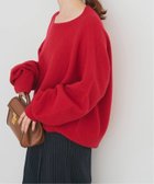 【スピック&スパン/Spick & Span】の《新色有り / 追加》ニュアンスコクーンシルエットニット レッド|ID: prp329100004765592 ipo3291000000034780155