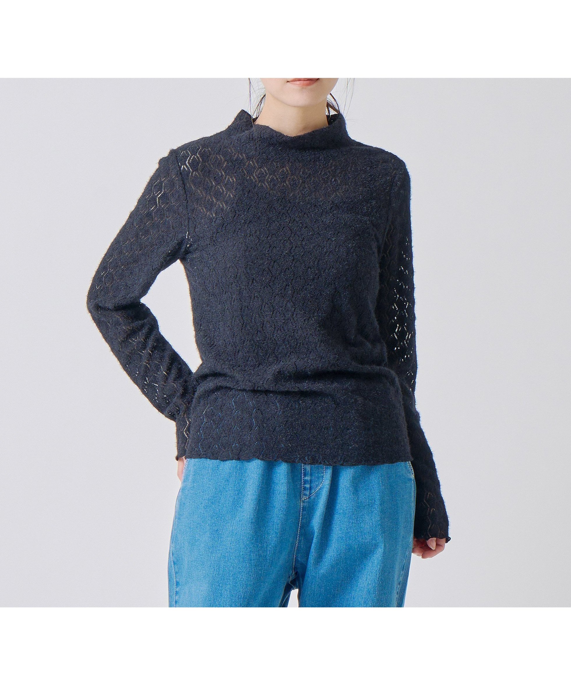 【ビーアパートメント/b apartment / MEN】の「KELEN / ケレン」ハイネックレーストップス インテリア・キッズ・メンズ・レディースファッション・服の通販 founy(ファニー) ファッション Fashion メンズファッション Fashion for Men トップス・カットソー Cut & Sew Tops アイビー Ivy Pattern インナー Innerwear コレクション Collection, Seasonal Line スタンダード Standard, Basic ストライプ Stripe, Striped Pattern セーター Sweater, Knitwear ダウン Down, Puffer チェック Check, Plaid, Tartan トレンド Trend, Trending Now ハイネック High Neck, Mock Neck レース Lace, Lace Fabric A/W・秋冬 Autumn/Winter 冬 Winter / This Winter 再入荷 Restock / Back in Stock エレガント 上品 Elegant 2025年 2025 2025-2026秋冬・A/W Autumn/Winter 2025–26 AW25–26 BLACK|ID: prp329100004765599 ipo3291000000034502297