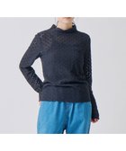 【ビーアパートメント/b apartment / MEN】の「KELEN / ケレン」ハイネックレーストップス BLACK|ID: prp329100004765599 ipo3291000000034588063