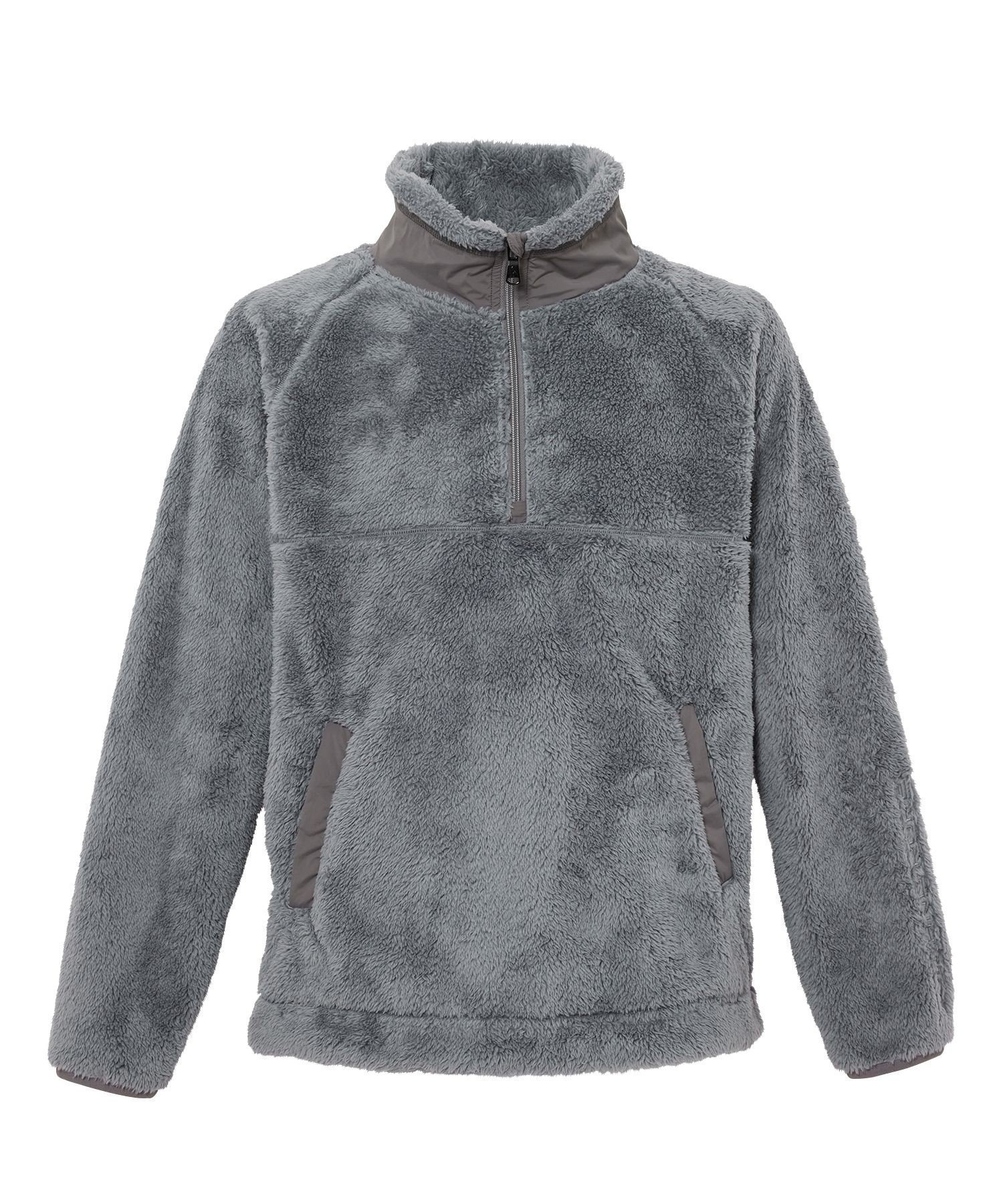 【ジュン&ロペ/JUN&ROPE / MEN】の【NOIR】ファーフリースプルオーバー インテリア・キッズ・メンズ・レディースファッション・服の通販 founy(ファニー) 　ファッション　Fashion　メンズファッション　Fashion for Men　トップス・カットソー　Cut & Sew Tops　ジャケット　Jacket, Outerwear　スタイリッシュ　Stylish, Fashionable　スポーティ　Sporty, Casual Athletic　ポケット　Pocket, Pocket Detail　メタル　Metal, Metal Parts　モチーフ　Motif, Design Theme　エレガント 上品　Elegant　ゴルフ　Golf　グレー(07)|ID: prp329100004765685 ipo3291000000034503021