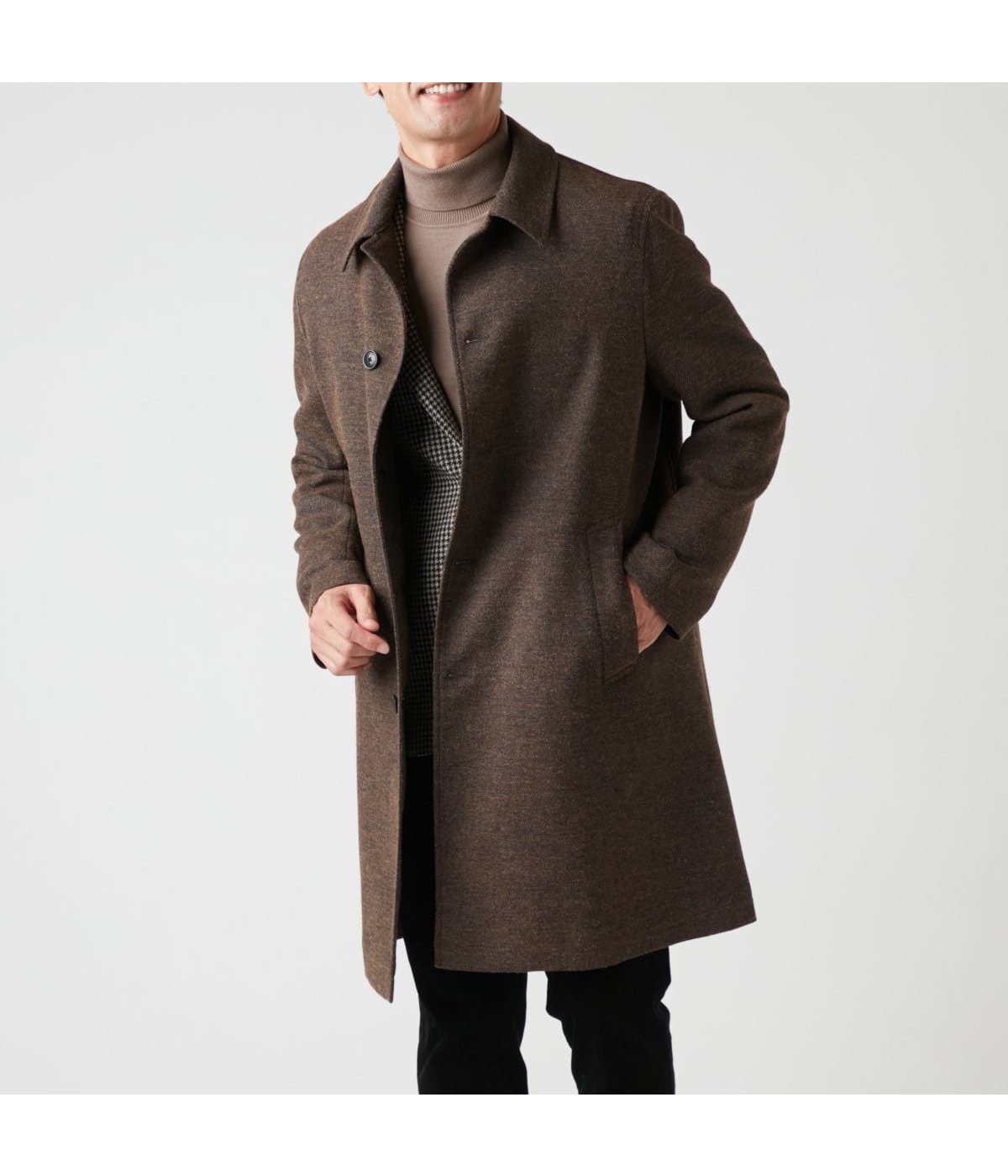 【ニューヨーカー/NEWYORKER / MEN】の【ストレッチ】タスランツィード ロングステンカラーコート 人気、トレンドファッション・服の通販 founy(ファニー) ファッション Fashion メンズファッション Fashion for Men クラシカル Classical, Vintage-Inspired 軽量 Lightweight, Ultra Light ストレッチ Stretch, Stretchy Fabric ツイード/ツィード Choker, Choker Necklace ドレス Dress, One-Piece パイピング Piping, Trim Design ミックス Mix, Mixed Style ライナー Liner, Inner Layer ロング Long, Long-Length 冬 Winter / This Winter A/W・秋冬 Autumn/Winter other-1|ID: prp329100004765708 ipo3291000000034503277