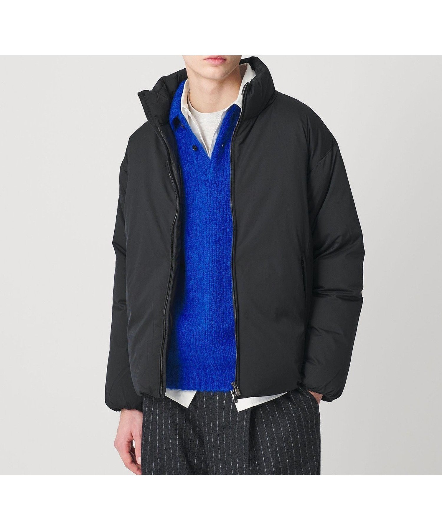 【ビューティ&ユース ユナイテッドアローズ/BEAUTY&YOUTH / UNITED ARROWS / MEN】の小松マテーレ スタンドカラー ダウンジャケット 700FP 撥水機能 人気、トレンドファッション・服の通販 founy(ファニー) 　ファッション　Fashion　メンズファッション　Fashion for Men　コンパクト　Compact, Small Size　軽量　Lightweight, Ultra Light　シンプル　Simple, Minimal　ジャケット　Jacket, Outerwear　スタイリッシュ　Stylish, Fashionable　スタンド　Stand Collar, Upright Stand　スポーツ　Sports, Activewear　スマート　Smart, Elegant　スラックス　Slacks, Dress Pants　ダウン　Down, Puffer　ドローコード　Drawcord, Drawstring Cord　定番　Standard, Basic Item　ファブリック　Fabric, Textile　フロント　Front, Front Design　防寒　Cold Protection, Winter-Ready　メッシュ　Mesh, Net Fabric　リラックス　Relax, Relaxed Fit　ワイド　Wide, Wide Fit　冬　Winter / This Winter　エレガント 上品　Elegant　 other-1|ID: prp329100004765713 ipo3291000000036068681