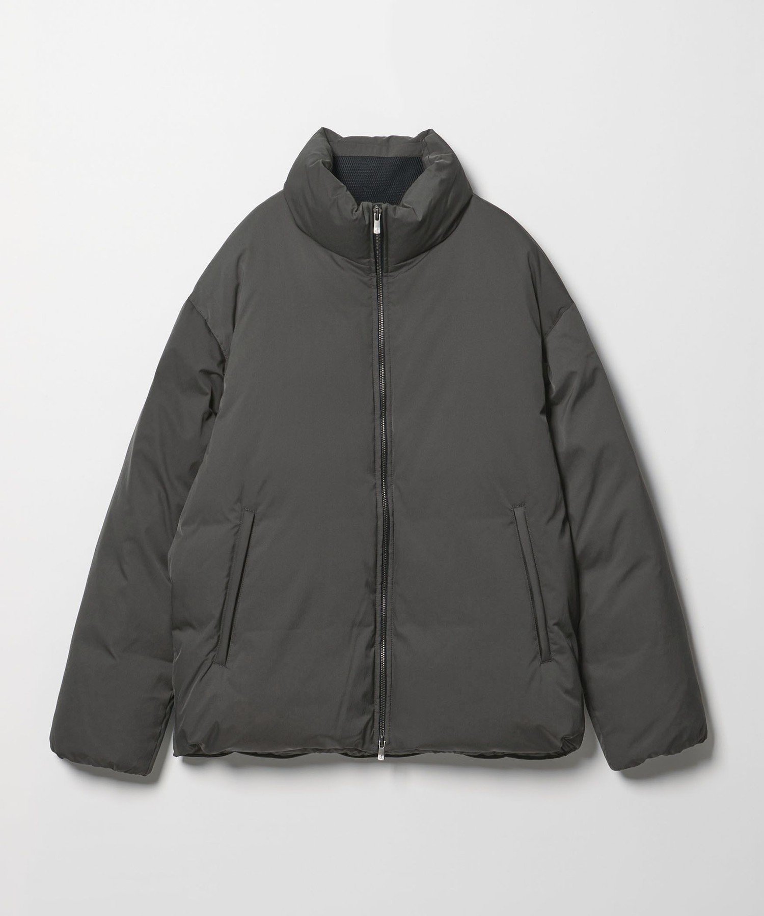 【ビューティ&ユース ユナイテッドアローズ/BEAUTY&YOUTH / UNITED ARROWS / MEN】の小松マテーレ スタンドカラー ダウンジャケット 700FP 撥水機能 インテリア・キッズ・メンズ・レディースファッション・服の通販 founy(ファニー) 　ファッション　Fashion　メンズファッション　Fashion for Men　コンパクト　Compact, Small Size　軽量　Lightweight, Ultra Light　シンプル　Simple, Minimal　ジャケット　Jacket, Outerwear　スタイリッシュ　Stylish, Fashionable　スタンド　Stand Collar, Upright Stand　スポーツ　Sports, Activewear　スマート　Smart, Elegant　スラックス　Slacks, Dress Pants　ダウン　Down, Puffer　ドローコード　Drawcord, Drawstring Cord　定番　Standard, Basic Item　ファブリック　Fabric, Textile　フロント　Front, Front Design　防寒　Cold Protection, Winter-Ready　メッシュ　Mesh, Net Fabric　リラックス　Relax, Relaxed Fit　ワイド　Wide, Wide Fit　冬　Winter / This Winter　エレガント 上品　Elegant　DK.GRAY|ID: prp329100004765713 ipo3291000000036068689