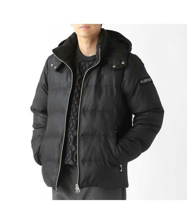 【メンズビギトーキョー/Men's Bigi / MEN】の【PRO-SPERITY/プロスペリティ*UNION STATION】 T/Rツイルシレー加工中綿フーデッドブルゾン インテリア・キッズ・メンズ・レディースファッション・服の通販 founy(ファニー) 　ファッション　Fashion　メンズファッション　Fashion for Men　シンプル　Simple, Minimal　ジャケット　Jacket, Outerwear　スタンド　Stand Collar, Upright Stand　スラックス　Slacks, Dress Pants　デニム　Denim, Jeans Material　ブルゾン　Blouson, Bomber Jacket　メンズ　Men's, Menswear　旅行　Travel　エレガント 上品　Elegant　ブラック|ID: prp329100004765720 ipo3291000000034582301