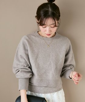 【ルクールブラン/le.coeur blanc】の3WAYレイヤードクルーニット 人気、トレンドファッション・服の通販 founy(ファニー) ファッション Fashion レディースファッション Fashion for Women トップス・カットソー Cut & Sew Tops ニット Knit Tops & Sweaters おすすめ Recommended / Our Picks インナー Innerwear カットソー Cut and Sewn Top コンパクト Compact, Small Size サロペ Salopette, Salopette Dress ストレッチ Stretch, Stretchy Fabric セットアップ Set-Up, Coordinated Outfit デニム Denim, Jeans Material フィット Fit, Slim Fit ボトム Bottoms, Lower Wear ワイド Wide, Wide Fit |ID:prp329100004765730
