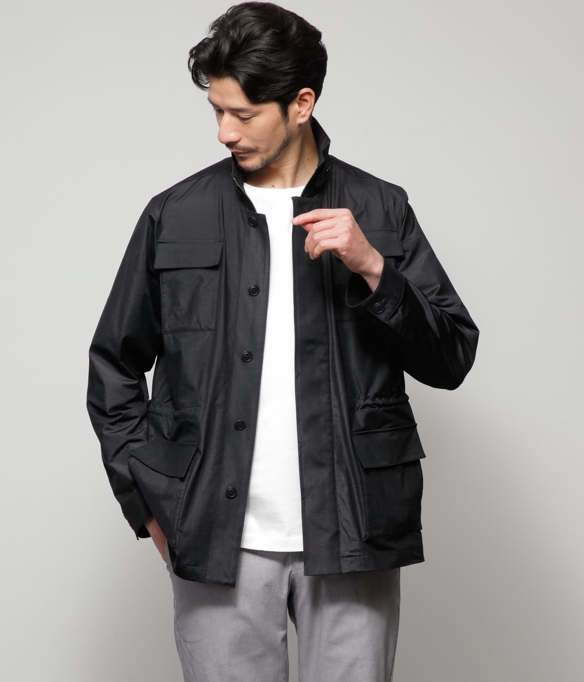 【ニューヨーカー/NEWYORKER / MEN】の【UCT】M65 カットソー アウター 人気、トレンドファッション・服の通販 founy(ファニー) ファッション Fashion メンズファッション Fashion for Men アウター Men's Coats Outerwear 春 Spring カットソー Cut and Sewn Top カフス Cuff Design 軽量 Lightweight, Ultra Light ジャケット Jacket, Outerwear スタイリッシュ Stylish, Fashionable スタンド Stand Collar, Upright Stand ストレッチ Stretch, Stretchy Fabric デニム Denim, Jeans Material ドローコード Drawcord, Drawstring Cord 定番 Standard, Basic Item フラップ Flap, Flap Pocket フロント Front, Front Design ポケット Pocket, Pocket Detail 防寒 Cold Protection, Winter-Ready ミリタリー Military, Army Style モダン Modern, Contemporary S/S・春夏 SS, Spring/Summer, Warm Season 夏 Summer other-1|ID: prp329100004765785 ipo3291000000034503912