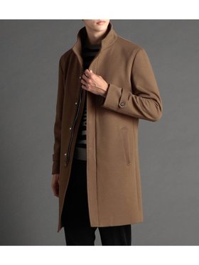 【ニコル/NICOLE / MEN】のダウンファブリック スタンドカラーコート 人気、トレンドファッション・服の通販 founy(ファニー) ファッション Fashion メンズファッション Fashion for Men クラシカル Classical, Vintage-Inspired 軽量 Lightweight, Ultra Light スタイリッシュ Stylish, Fashionable スタンド Stand Collar, Upright Stand ストレッチ Stretch, Stretchy Fabric スマート Smart, Elegant ダウン Down, Puffer チェック Check, Plaid, Tartan フロント Front, Front Design プリント Print, Printed Pattern ポケット Pocket, Pocket Detail リアル Real, Realistic レギュラー Regular, Standard Fit ワイヤー Wire, Wired Bra |ID:prp329100004765789