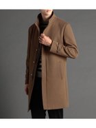 【ニコル/NICOLE / MEN】のダウンファブリック スタンドカラーコート 15キャメル|ID: prp329100004765789 ipo3291000000034503951
