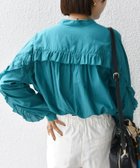 【シップス フォー ウィメン/SHIPS】の手洗い可能 コットン シルク ローン フリル ブラウス 人気、トレンドファッション・服の通販 founy(ファニー) ファッション Fashion レディースファッション Fashion for Women トップス・カットソー Cut & Sew Tops シャツ・ブラウス・オフィスカジュアル Elegant Blouses & Button-Ups インド Indian Textile ヴィンテージ Vintage Style カフス Cuff Design シルク Silk, 100% Silk デニム Denim, Jeans Material フリル Frill, Ruffle ボトム Bottoms, Lower Wear ヨーク Yoke, Yoke Design 夏 Summer 2024年 2024 2024-2025秋冬・A/W Autumn/Winter 2024–25 AW24–25 thumbnail ブルー系|ID: prp329100004765820 ipo3291000000034504287