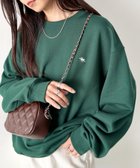 【アウトフィッター ラボ/Outfitter lab】のPOLO CHAMPS クルーネックスウェット 人気、トレンドファッション・服の通販 founy(ファニー) ファッション Fashion レディースファッション Fashion for Women トップス・カットソー Cut & Sew Tops レディースパーカー・カジュアルフーディー Casual Hoodies & Sweatshirts スウェット・クルーネックトップス Sweatshirts & Crewnecks / Relaxed Fit Sweat Tops インナー Innerwear カットソー Cut and Sewn Top カーゴパンツ Cargo Pants, Utility Pants 今季 This Season, Current Season スウェット / スエット Sweatshirt, Sweatwear スポーツ Sports, Activewear スラックス Slacks, Dress Pants デニム Denim, Jeans Material トレーナー Sweatshirt, Trainer 定番 Standard, Basic Item 長袖 Long Sleeve, Full Sleeve ベーシック Basic, Essential ボトム Bottoms, Lower Wear モチーフ Motif, Design Theme 無地 Plain, Solid Color ワイド Wide, Wide Fit ワンポイント One Point, Statement Accent 冬 Winter / This Winter A/W・秋冬 Autumn/Winter おすすめ Recommended / Our Picks thumbnail ダークグリーン|ID: prp329100004765821 ipo3291000000034504294