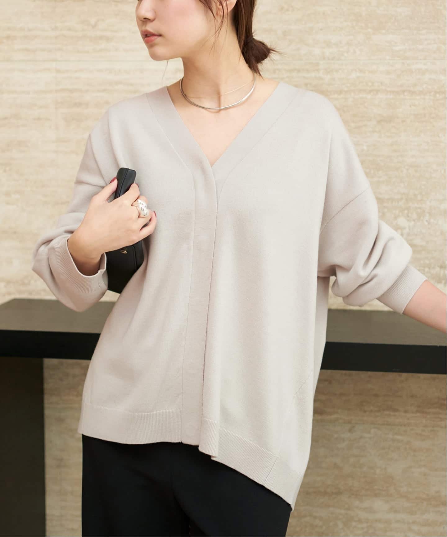 【プラージュ/Plage】のCASH TOUCH カーディガン インテリア・キッズ・メンズ・レディースファッション・服の通販 founy(ファニー) 　ファッション　Fashion　レディースファッション　Fashion for Women　トップス・カットソー　Cut & Sew Tops　カーディガン・羽織り　Layered Style Cardigans　おすすめ　Recommended / Our Picks　エレガント 上品　Elegant　カーディガン　Cardigan, Knitwear　シンプル　Simple, Minimal　セットアップ　Set-Up, Coordinated Outfit　グレーB|ID: prp329100004765827 ipo3291000000034553673