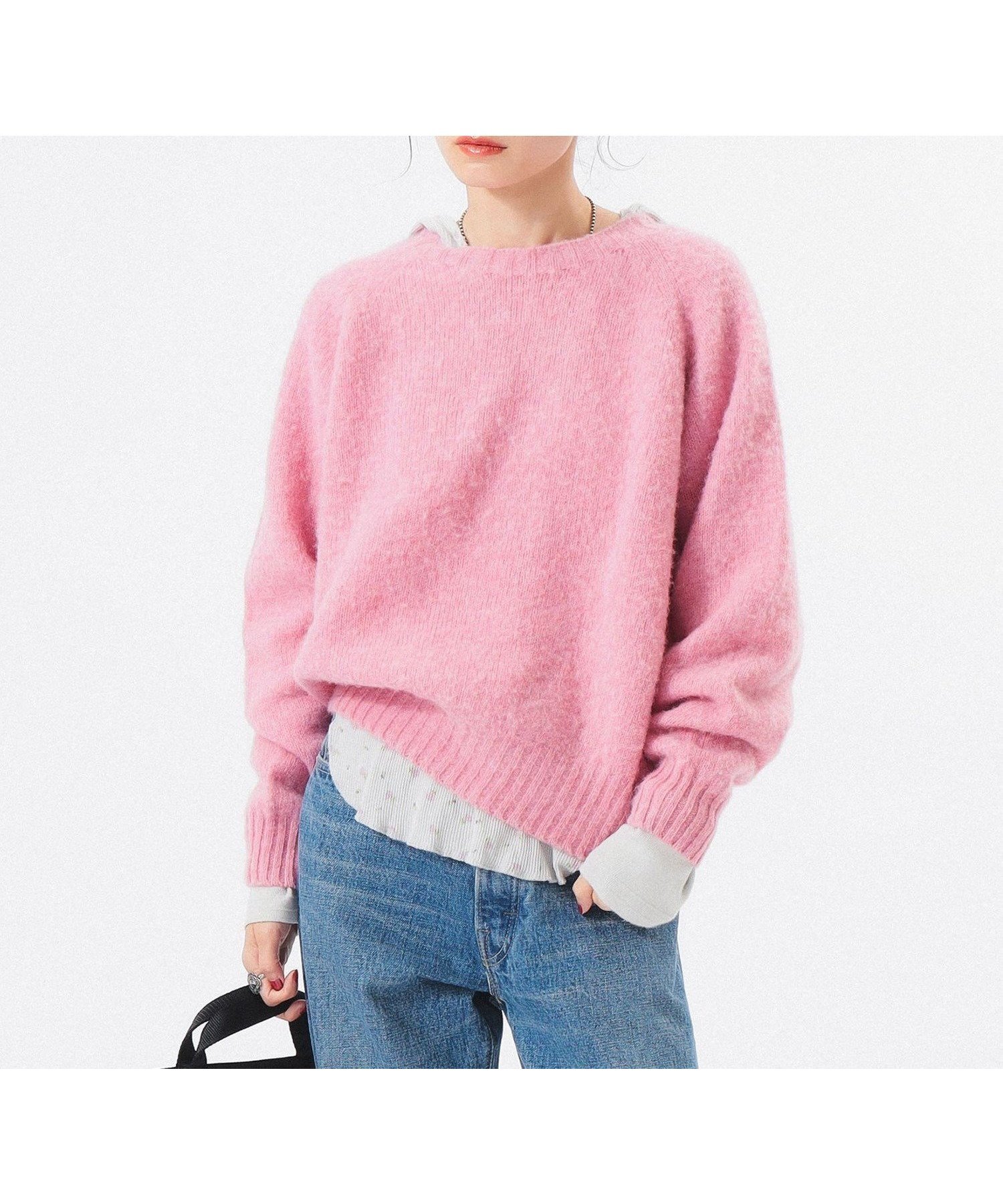 【ビームス ウイメン/BEAMS】の【別注】Nor Easterly / シェットランド シャギー クルーネック 25FW 25AW 人気、トレンドファッション・服の通販 founy(ファニー) ファッション Fashion レディースファッション Fashion for Women ウェーブ Wavy Pattern 軽量 Lightweight, Ultra Light シンプル Simple, Minimal スラックス Slacks, Dress Pants デニム Denim, Jeans Material フィット Fit, Slim Fit ベーシック Basic, Essential 別注 Limited Edition, Custom Order おすすめ Recommended / Our Picks 2025年 2025 2025-2026秋冬・A/W Autumn/Winter 2025–26 AW25–26 other-1|ID: prp329100004765836 ipo3291000000034504417