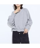 【コムサ/COMME CA】の裏双糸ラメ裏毛 プルオーバー 人気、トレンドファッション・服の通販 founy(ファニー) ファッション Fashion レディースファッション Fashion for Women トップス・カットソー Cut & Sew Tops カジュアルプルオーバー・ニットトップス Pullovers & Knit Tops / Casual Pullovers シルバー Silver, Metallic Silver セットアップ Set-Up, Coordinated Outfit ベーシック Basic, Essential ワンポイント One Point, Statement Accent エレガント 上品 Elegant thumbnail 03:ライトグレー|ID: prp329100004765843 ipo3291000000034504488