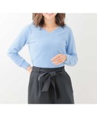 【アー ヴェー ヴェー/a.v.v】の【洗える/静電気が起きにくい】バックスリットニット 人気、トレンドファッション・服の通販 founy(ファニー) ファッション Fashion レディースファッション Fashion for Women トップス・カットソー Cut & Sew Tops ニット Knit Tops & Sweaters 春 Spring 洗える Machine Washable 秋 Autumn スリット Slit, Slit Detail デニム Denim, Jeans Material ハイネック High Neck, Mock Neck フェミニン Feminine, Girly ベーシック Basic, Essential ワイド Wide, Wide Fit 冬 Winter / This Winter 再入荷 Restock / Back in Stock 夏 Summer thumbnail ライトブルー|ID: prp329100004765970 ipo3291000000034505949