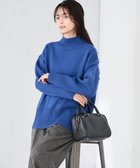 【アー ヴェー ヴェー/a.v.v】の【洗える/静電気が起きにくい】バックスリットニット 人気、トレンドファッション・服の通販 founy(ファニー) ファッション Fashion レディースファッション Fashion for Women トップス・カットソー Cut & Sew Tops ニット Knit Tops & Sweaters 春 Spring 洗える Machine Washable 秋 Autumn スリット Slit, Slit Detail デニム Denim, Jeans Material ハイネック High Neck, Mock Neck フェミニン Feminine, Girly ベーシック Basic, Essential ワイド Wide, Wide Fit 冬 Winter / This Winter 再入荷 Restock / Back in Stock 夏 Summer thumbnail ブルー|ID: prp329100004765970 ipo3291000000034505953