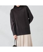 【アー ヴェー ヴェー/a.v.v】の【洗える/静電気が起きにくい】バックスリットニット ダークグレー|ID: prp329100004765970 ipo3291000000034985879