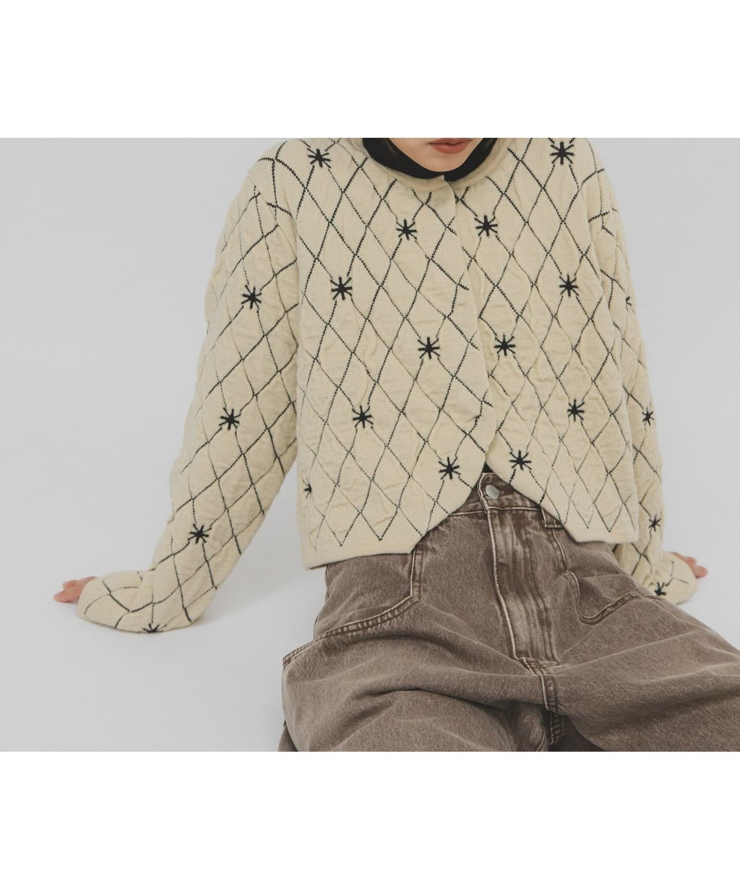 【ケービーエフ/KBF / URBAN RESEARCH】のキルティングショートカーディガン インテリア・キッズ・メンズ・レディースファッション・服の通販 founy(ファニー) 　ファッション　Fashion　レディースファッション　Fashion for Women　トップス・カットソー　Cut & Sew Tops　カーディガン・羽織り　Layered Style Cardigans　2025年　2025　2025-2026秋冬・A/W　Autumn/Winter 2025–26 AW25–26　冬　Winter / This Winter　カーディガン　Cardigan, Knitwear　キルティング　Quilted, Quilting　ボトム　Bottoms, Lower Wear　A/W・秋冬　Autumn/Winter　ライトベージュ|ID: prp329100004765986 ipo3291000000035133262