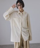 【アダム エ ロペ/ADAM ET ROPE'】のダブルポケットウールシャツ 人気、トレンドファッション・服の通販 founy(ファニー) ファッション Fashion レディースファッション Fashion for Women トップス・カットソー Cut & Sew Tops シャツ・ブラウス・オフィスカジュアル Elegant Blouses & Button-Ups インナー Innerwear キャミソール Camisole, Spaghetti Strap Top シンプル Simple, Minimal ツイル Twist, Twisted Detail パッチ Patch, Appliqué フロント Front, Front Design ポケット Pocket, Pocket Detail おすすめ Recommended / Our Picks 2025年 2025 2025-2026秋冬・A/W Autumn/Winter 2025–26 AW25–26 thumbnail オフホワイト(15)|ID: prp329100004766005 ipo3291000000035038250