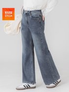 【コカ/COCA】の裏起毛デニムワイドパンツ Blue|ID: prp329100004766022 ipo3291000000034506811