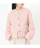 【ストロベリーフィールズ/STRAWBERRY FIELDS】の【プレゼント対象】フェイクファージャケット 人気、トレンドファッション・服の通販 founy(ファニー) ファッション Fashion レディースファッション Fashion for Women アウター Coat / Outerwear Collection レディースジャケット・軽アウター Jackets thumbnail ピンク|ID: prp329100004766025 ipo3291000000034506899