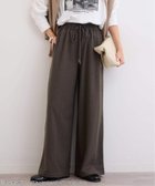 【ジャーナルスタンダード レリューム/JOURNAL STANDARD relume】の《追加》圧縮起毛イージーパンツ ブラウン|ID: prp329100004766032 ipo3291000000034607700