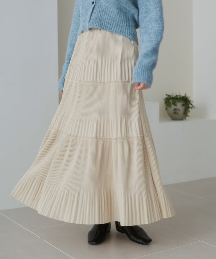 【バブ ブージュルード/Bab Bou Jeloud】の《2025秋》ベロアプリーツスカート インテリア・キッズ・メンズ・レディースファッション・服の通販 founy(ファニー) https://founy.com/ ファッション Fashion レディースファッション Fashion for Women スカート Skirts プリーツスカート / 上品フェミニンスタイル Pleated Skirts 秋 Autumn スマート Smart, Elegant チェック Check, Plaid, Tartan ティアード Tiered, Tiered Style ティアードスカート Tiered Skirt, Flounced Skirt なめらか Smooth, Silky Texture バランス Balance, Style Balance プリント Print, Printed Pattern プリーツ Pleats, Pleated ベロア Velour, Soft Velvet 再入荷 Restock / Back in Stock おすすめ Recommended / Our Picks エレガント 上品 Elegant 2025年 2025 2025-2026秋冬・A/W Autumn/Winter 2025–26 AW25–26 |ID: prp329100004766067 ipo3291000000034586893