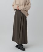 【レプシィム ローリーズファーム/LEPSIM LOWRYS FARM】のサイドプリーツスカート モカ55|ID: prp329100004766068 ipo3291000000034569054