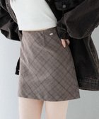 【ヘザー/Heather】のアソートチェックタイトミニスカート 人気、トレンドファッション・服の通販 founy(ファニー) ファッション Fashion レディースファッション Fashion for Women スカート Skirts ミニスカート Mini Skirts おすすめ Recommended / Our Picks コンパクト Compact, Small Size シンプル Simple, Minimal チェック Check, Plaid, Tartan 台形 A-Line, Trapezoid Shape A/W・秋冬 Autumn/Winter thumbnail ブラウン系|ID: prp329100004766073 ipo3291000000034508035