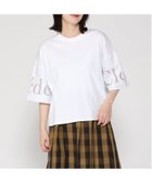 【インタープラネット/INTERPLANET】のORGANIC2WAYスリーブロゴプルオーバー 人気、トレンドファッション・服の通販 founy(ファニー) ファッション Fashion レディースファッション Fashion for Women トップス・カットソー Cut & Sew Tops カジュアルプルオーバー・ニットトップス Pullovers & Knit Tops / Casual Pullovers スリーブ Sleeve, Long Sleeve / Short Sleeve フロント Front, Front Design ベーシック Basic, Essential thumbnail オフホワイト|ID: prp329100004766091 ipo3291000000034508160