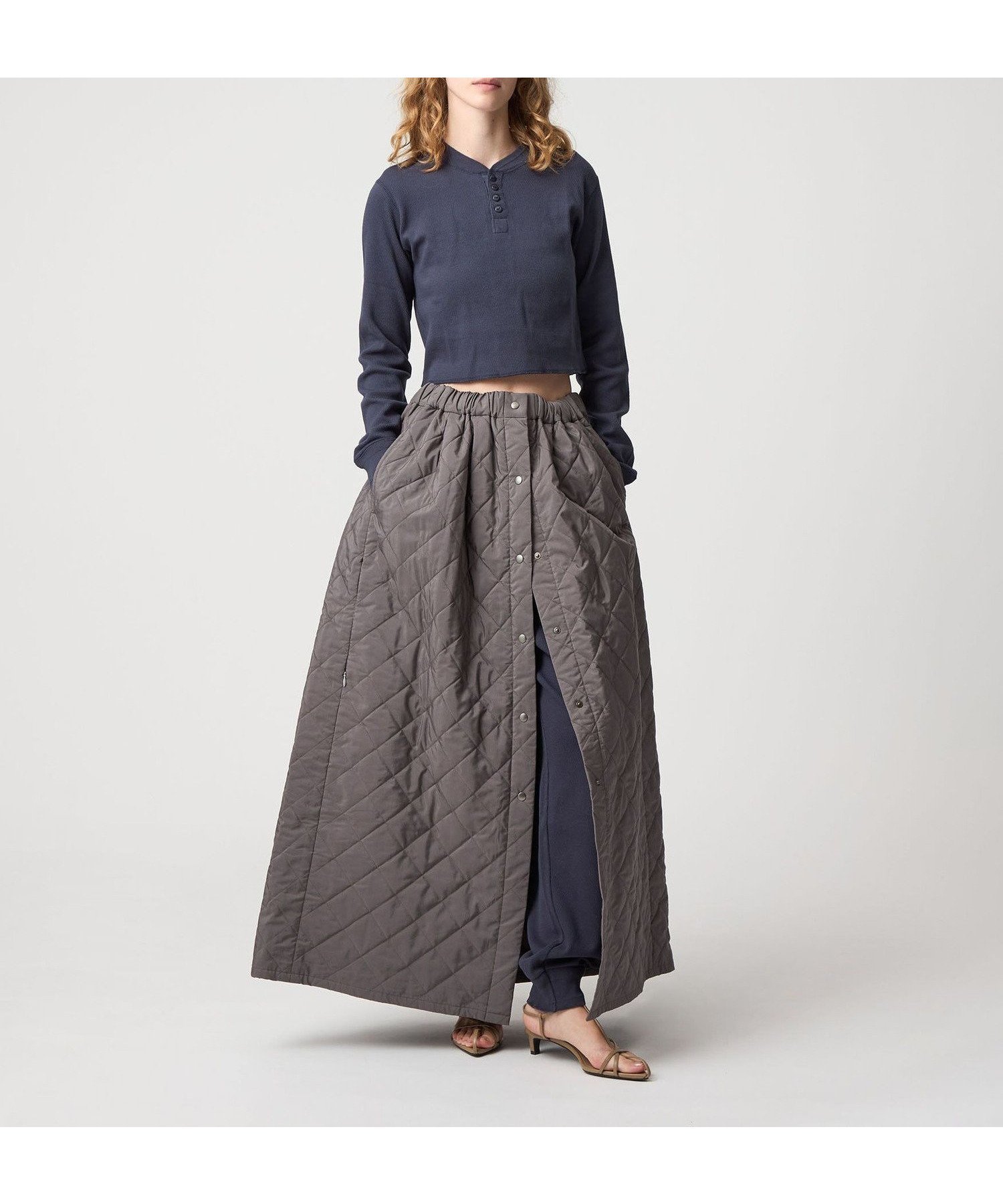 【ビューティ&ユース ユナイテッドアローズ/BEAUTY&YOUTH / UNITED ARROWS】の6(ROKU) キルティング スカート 人気、トレンドファッション・服の通販 founy(ファニー) ファッション Fashion レディースファッション Fashion for Women スカート Skirts キルティング Quilted, Quilting スリット Slit, Slit Detail ドット Polka Dot, Dot Pattern フラップ Flap, Flap Pocket ブルゾン Blouson, Bomber Jacket ポンチョ Poncho, Cape Style モダン Modern, Contemporary other-1|ID: prp329100004766108 ipo3291000000034549896