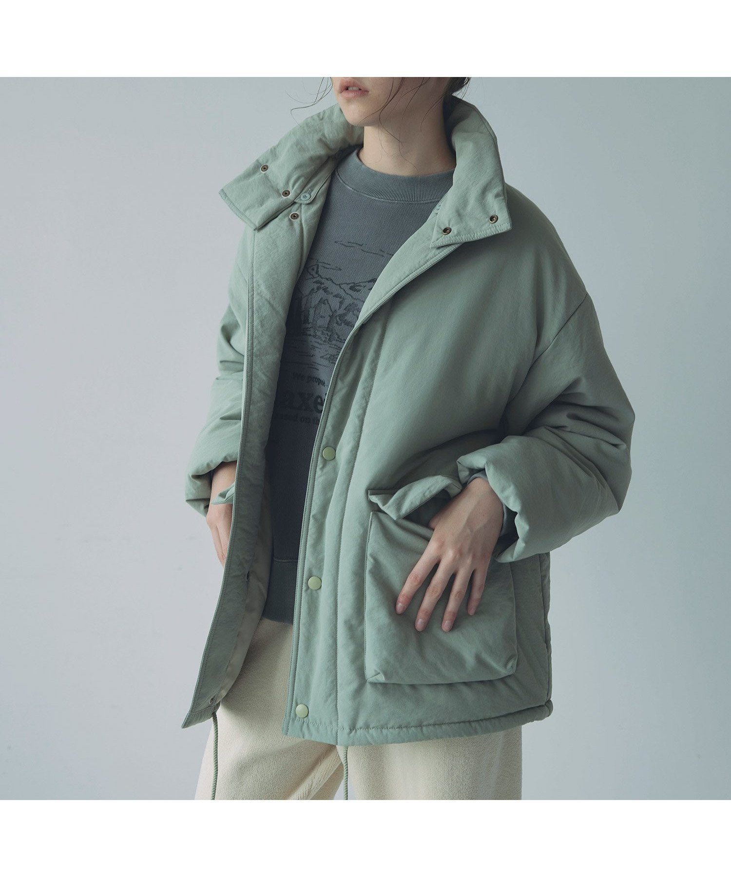 【アールエヌエーエヌ/RNA-N】のJ2084 エアフロー中綿2WAYジャケット 人気、トレンドファッション・服の通販 founy(ファニー) 　ファッション　Fashion　レディースファッション　Fashion for Women　アウター　Coat / Outerwear Collection　レディースジャケット・軽アウター　Jackets　ギャザー　Gathered, Ruffled　ジャケット　Jacket, Outerwear　スタンド　Stand Collar, Upright Stand　セットアップ　Set-Up, Coordinated Outfit　ポケット　Pocket, Pocket Detail　ワッシャー　Washer, Crinkled Finish　冬　Winter / This Winter　 other-1|ID: prp329100004766109 ipo3291000000034508278