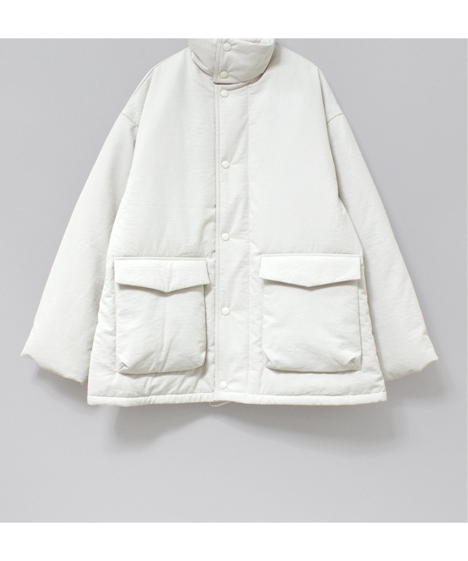 【アールエヌエーエヌ/RNA-N】のJ2084 エアフロー中綿2WAYジャケット インテリア・キッズ・メンズ・レディースファッション・服の通販 founy(ファニー) 　ファッション　Fashion　レディースファッション　Fashion for Women　アウター　Coat / Outerwear Collection　レディースジャケット・軽アウター　Jackets　ギャザー　Gathered, Ruffled　ジャケット　Jacket, Outerwear　スタンド　Stand Collar, Upright Stand　セットアップ　Set-Up, Coordinated Outfit　ポケット　Pocket, Pocket Detail　ワッシャー　Washer, Crinkled Finish　冬　Winter / This Winter　グレーオフ|ID: prp329100004766109 ipo3291000000034508284