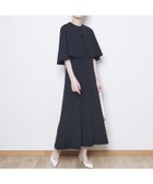 【ルージュヴィフラクレ/Rouge vif la cle】のライトポンチケープ付き2WAYワンピース ブラック|ID: prp329100004766126 ipo3291000000034508446