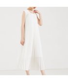 【カリテ/qualite】のサーキュラープリーツワンピース オフホワイト|ID: prp329100004766131 ipo3291000000034508479